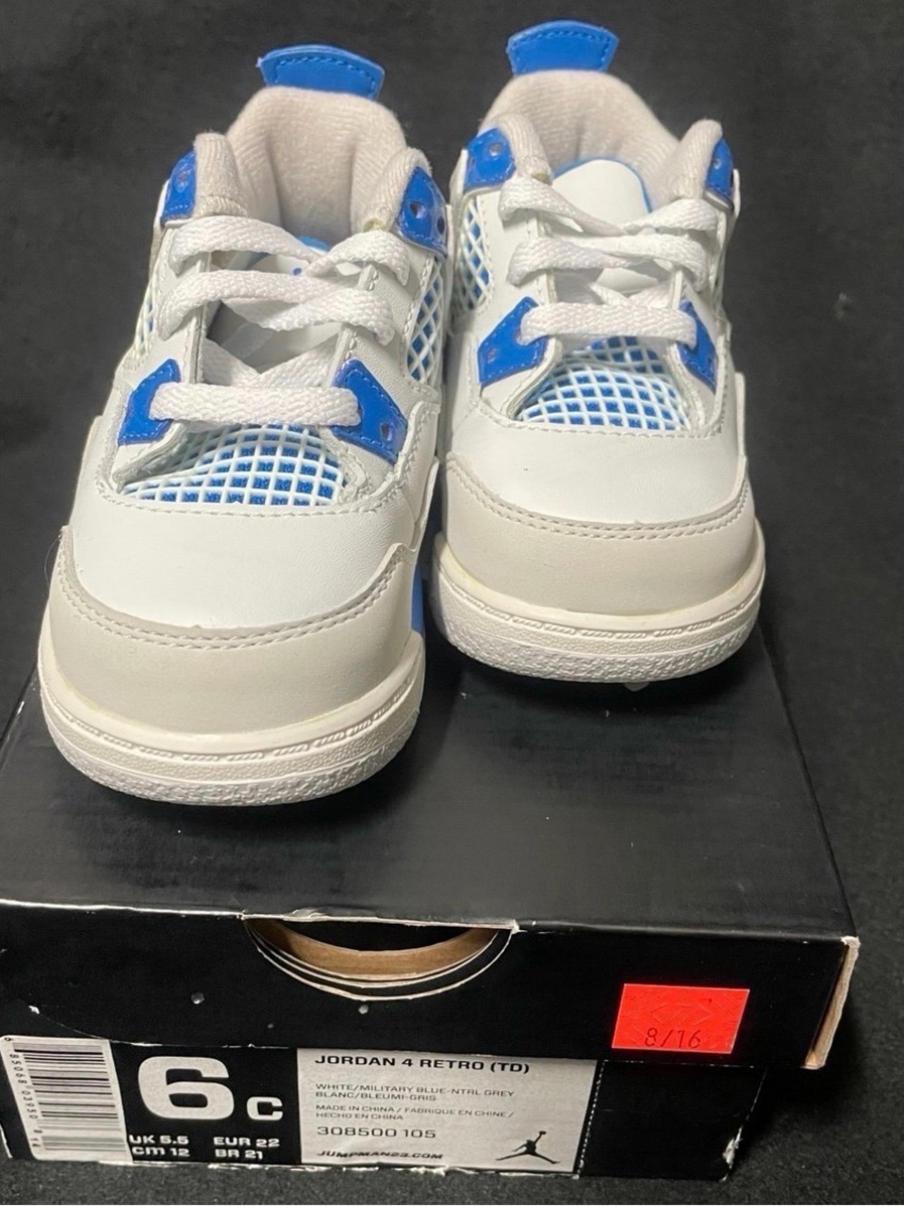 Brand New Jordan 4 Retro Baby Shoes